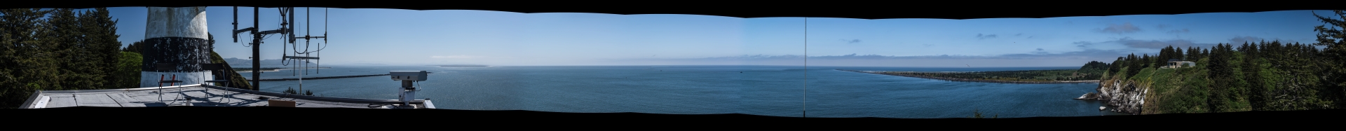 Panorama image from atop the Coast Guard watchtower. Click for Full Resolution (75 MB).