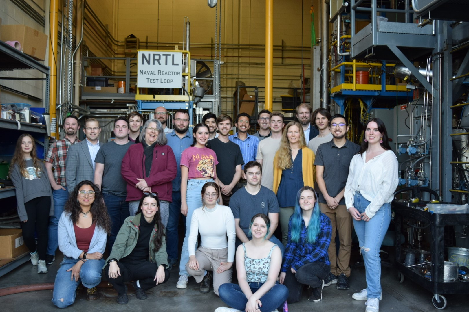A group photo of the Marcum Research Group