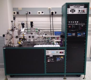 Orion 5 radio frequency sputter deposition system in Owen cleanroom