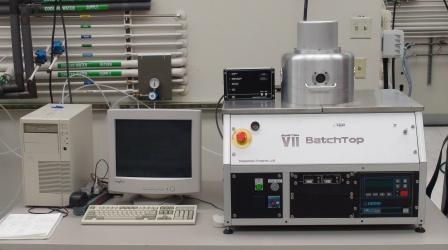 Picture of the Batchtop VII system in the Owen cleanroom